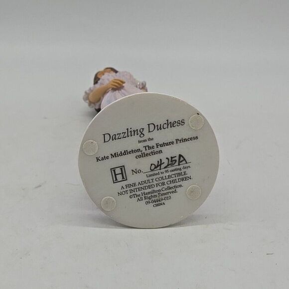 Hamilton Collection Kate Middleton Future Princess Dazzling Duchess Figurine - Picture 5 of 6